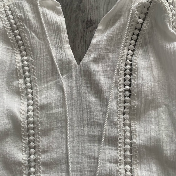 LUNA Mini white boho dress - Picture 8 of 9